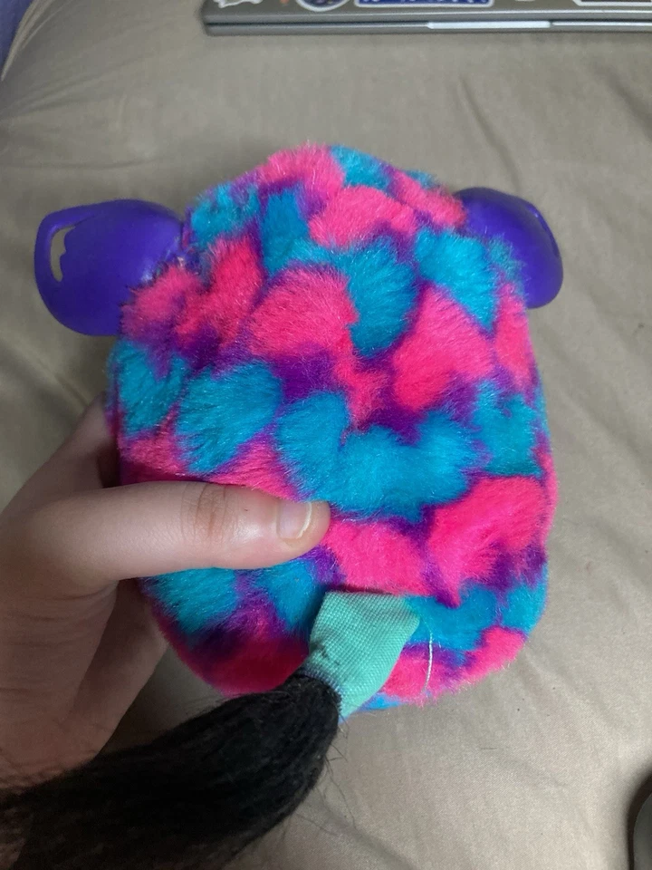 Заказные Розовые и Фиолетовые Сердца Furby Boom | НЕ РАБОТАЮТ, на запчасти или для коллекционеров! - Изображение 3 из 4