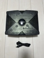 【JUNK】Microsoft Xbox Special Edition Clear Skeleton Limited Black Console