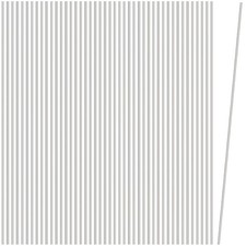 80pcs 1mm x 300mm 304 Stainless Steel Round Rod, Metal Solid Shaft Rods Lathe...
