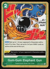One Piece TCG Gum-Gum Elephant Gun Normal Carrying On His Will #OP13-038 NM