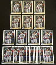 2025 Topps Pro Debut Jacob Cozart Lot (21) Chrome Base Guardians Prospect Cards