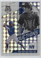 2021 Panini Mosaic Introductions White Prizm 10/25 Francisco Alvarez #INT11 17u0
