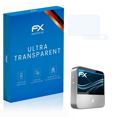 atFoliX 3x Displayschutzfolie für ZTE Spro 2 Schutzfolie klar Folie
