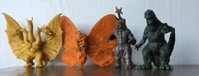 Sick GODZILLA MEGALON MOTHRA KING GHIDORAH Mini Figures TOHO Funko Collab L04