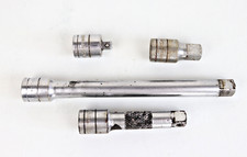 Vintage S-K Tools 45160 Socket Extension Bars 3/8" Drive 1" 3" 6"