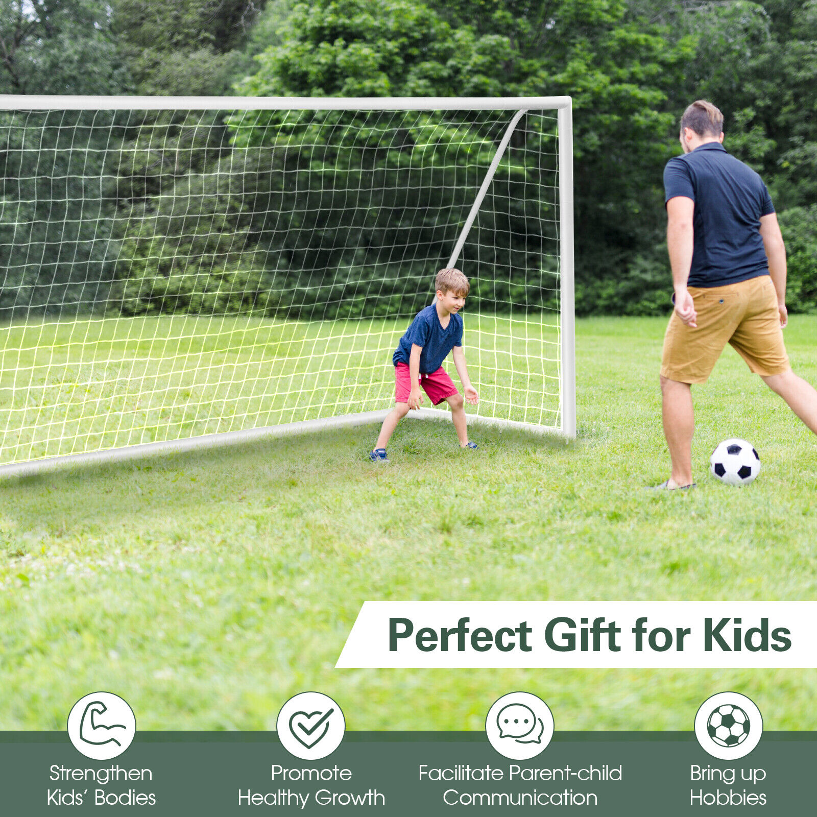 Kids Soccer Goal Post Net Trave De Futebol Juvenil Slim Net