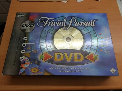 Parker Trivial Pursuit DVD Version  Brettspiel Lifestyle VIP´s Promis