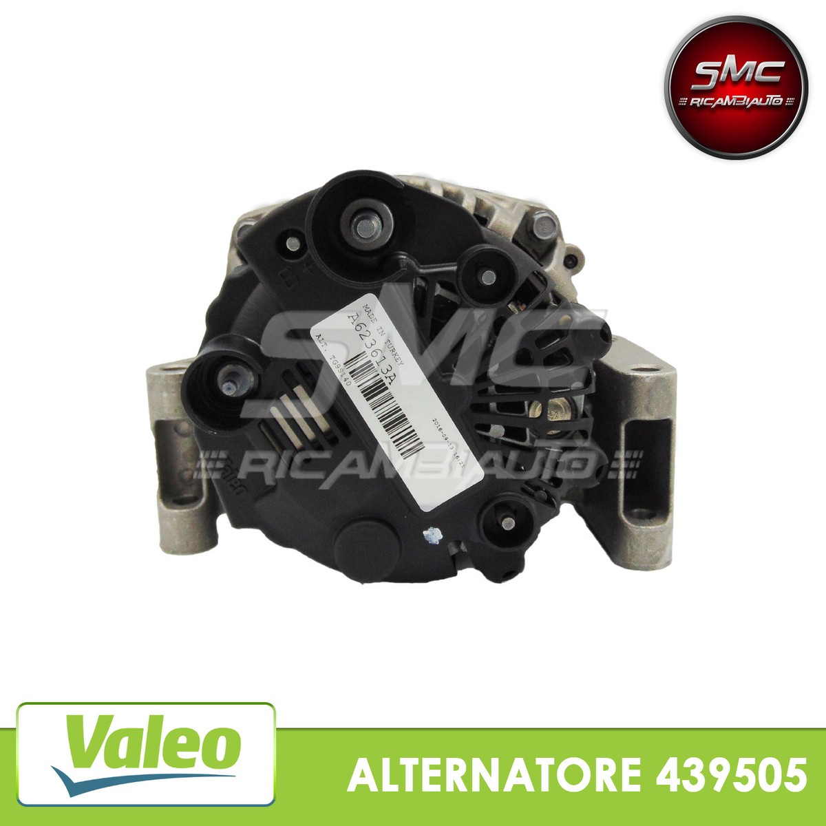 Alternatore Valeo 439505 - 90A, 14V, Puleggia 55mm, 6 Alette, Rotazione Clockwise, Per Auto - Foto 2
