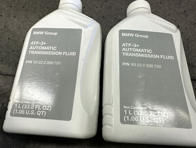 2 bottles per order BMW ATF-3+  atf3  Factory Transmission Fluid 83222289720 oem