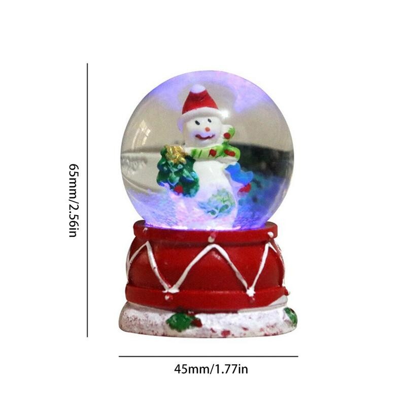 Christmas Snow Globe Lights Home Christmas Decor Glass Battery Powered eBay