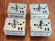 GE Range Infinite Switch Set of 4 Part  WB24T10029 WB24T10025