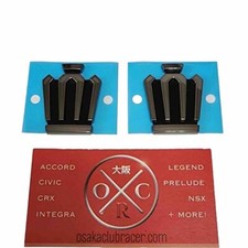 New Genuine Oem Toyota Crown Crossover Side Emblem Badge Logo Set Jdm S235 23-25