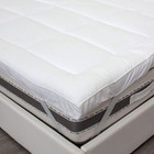 Topper materasso 8 cm in Cotone percalle 700 gr/mq - dimensioni varie AB481