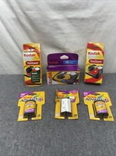 Disposable Camera/Film Lot Of 6 Funsaver/Powerflash/Film NEW