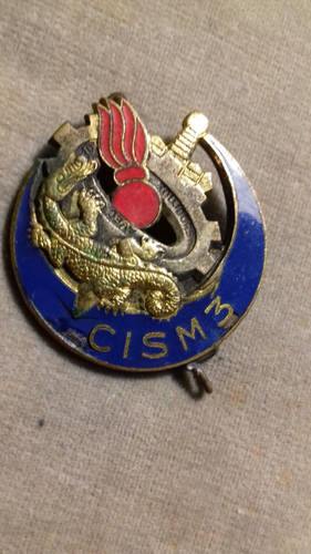 INSIGNE de BERET SERVICE du MATERIEL