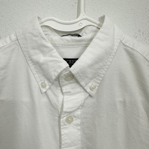 J. Crew Factory Men's Size Medium White Cotton Poplin Oxford NWT Classic Shirt - Bild 10 von 10