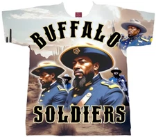 BUFFALO SOLDIERS T-Shirt. 2025. BLACK HISTORY SHIRT. JUNETEENTH TEES, TUSKEGEE.