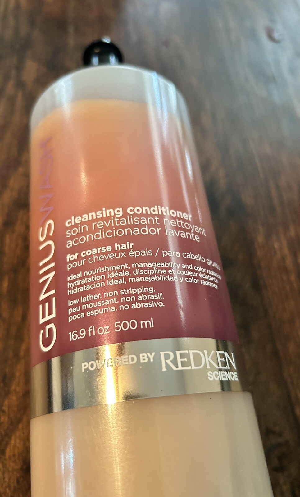 Redken Genius Wash Cleansing Conditioner for Coarse Hair, 16.9 oz