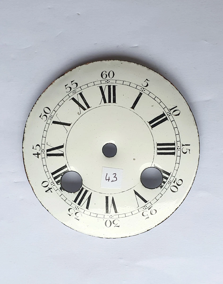 ANCIEN CADRAN DE pendule de Paris diamètre 92mm EUR 18,00 - FR