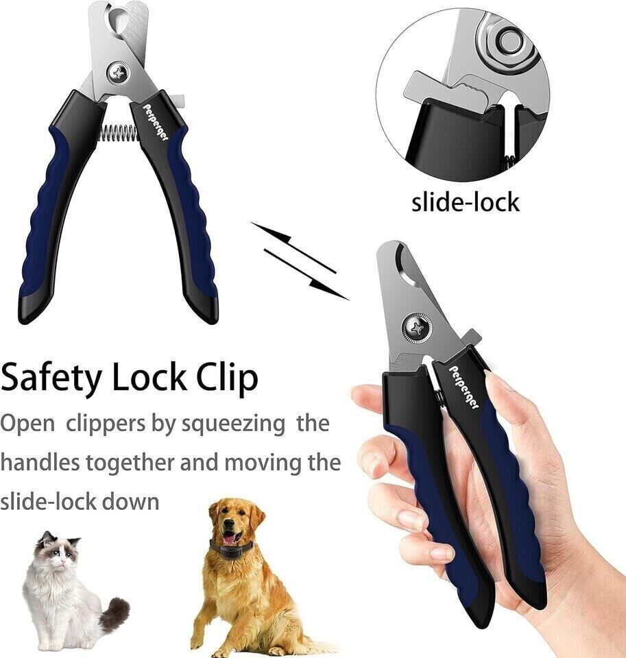 Dog Toe Nail Clippers For Large Dogs Professional Heavy Duty With