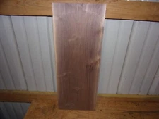 1 PC WALNUT LUMBER WOOD KILN DRIED BOARD 24 1/4"X 9 3/8"X 15/16"  1614V FLAT