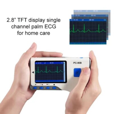 PC-08 Portable Heart Rate Monitor 24 Hours Heart Rate Monitoring