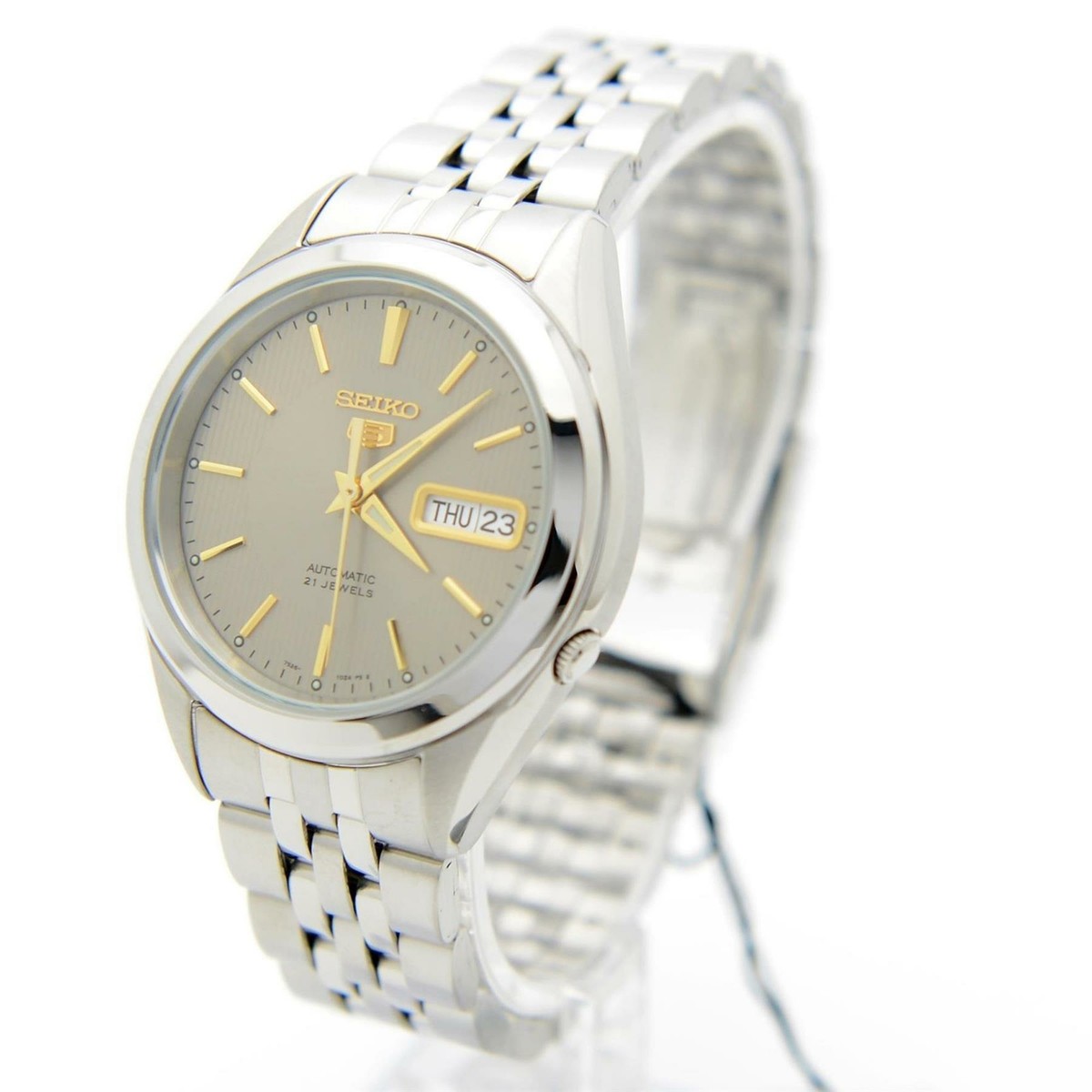 Montre Seiko 5 Automatique SNKL19K1 – 37mm Argentée – Neuve Avec étiquettes