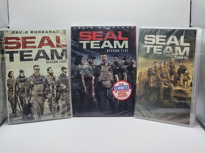 SEAL TEAM: The Complete Seasons 4-5-6 OR Individual Seasons In