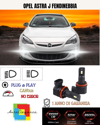 Pack LED VAUXHALL ASTRA Mk VI (J) BREAK (P10) 1.6 Turbo (2010 à 2015) – Pack Complet main image 1