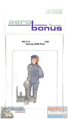 ARSAB480212 1:48 AeroBonus German WW1 Pilot Figure #1
