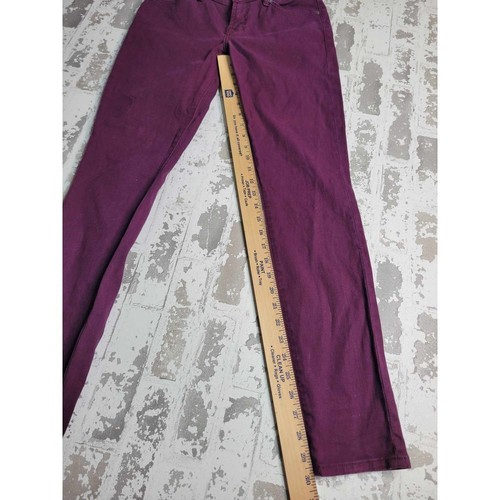 2924 7 For All Mankind Gwenevere 26 Purple Berry - Picture 4 of 6