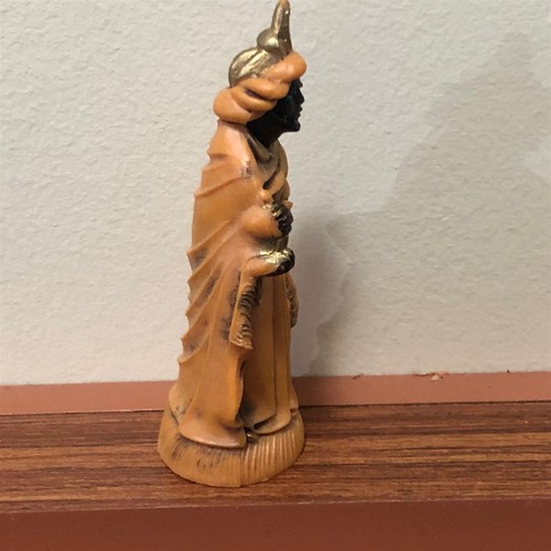 Vintage Wise Man King Italy Plastic Colorful 4" scale - Picture 5 of 6