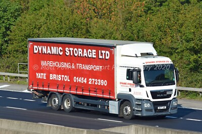 LKW Foto 12x8 - MAN TGS 26.360 - Dynamic Storage Ltd - WU17 LWE