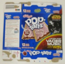 J Kellogg's Star Wars Episode III Pop-Tarts Cherry Box 2006 (Empty Box)
