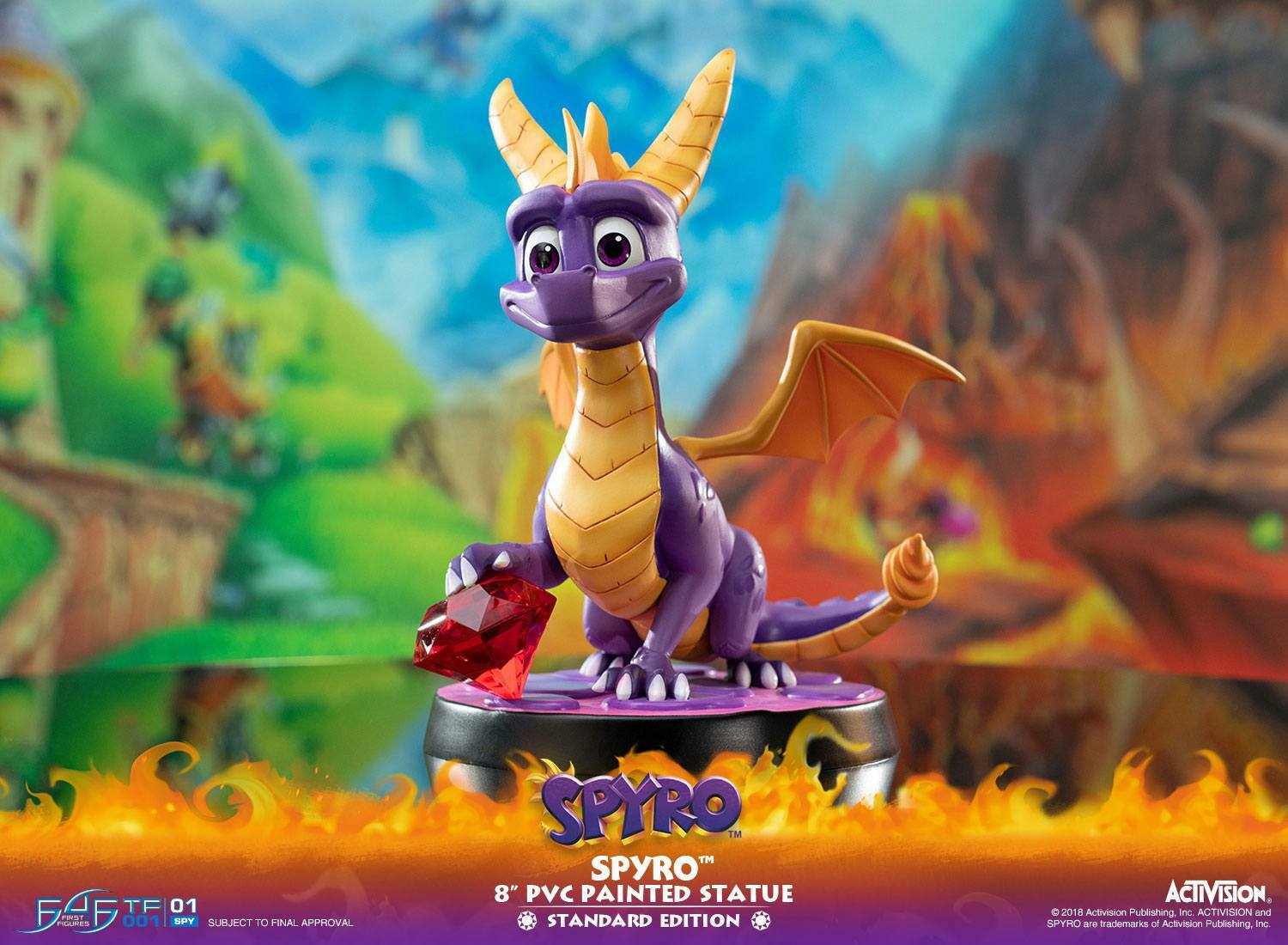 spyro the dragon first 4 figures