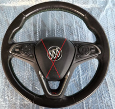 Oem Buick Regal Sportback Tourx Envision Leather Steering Wheel Green Stitching Oem Buick Regal Sportback Tourx Envision Leather Steering Wheel Green Stitching