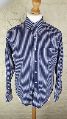 FEEL ME by KOUTONS Men's Stripped Shirt Size: 36 or SMALL VERY