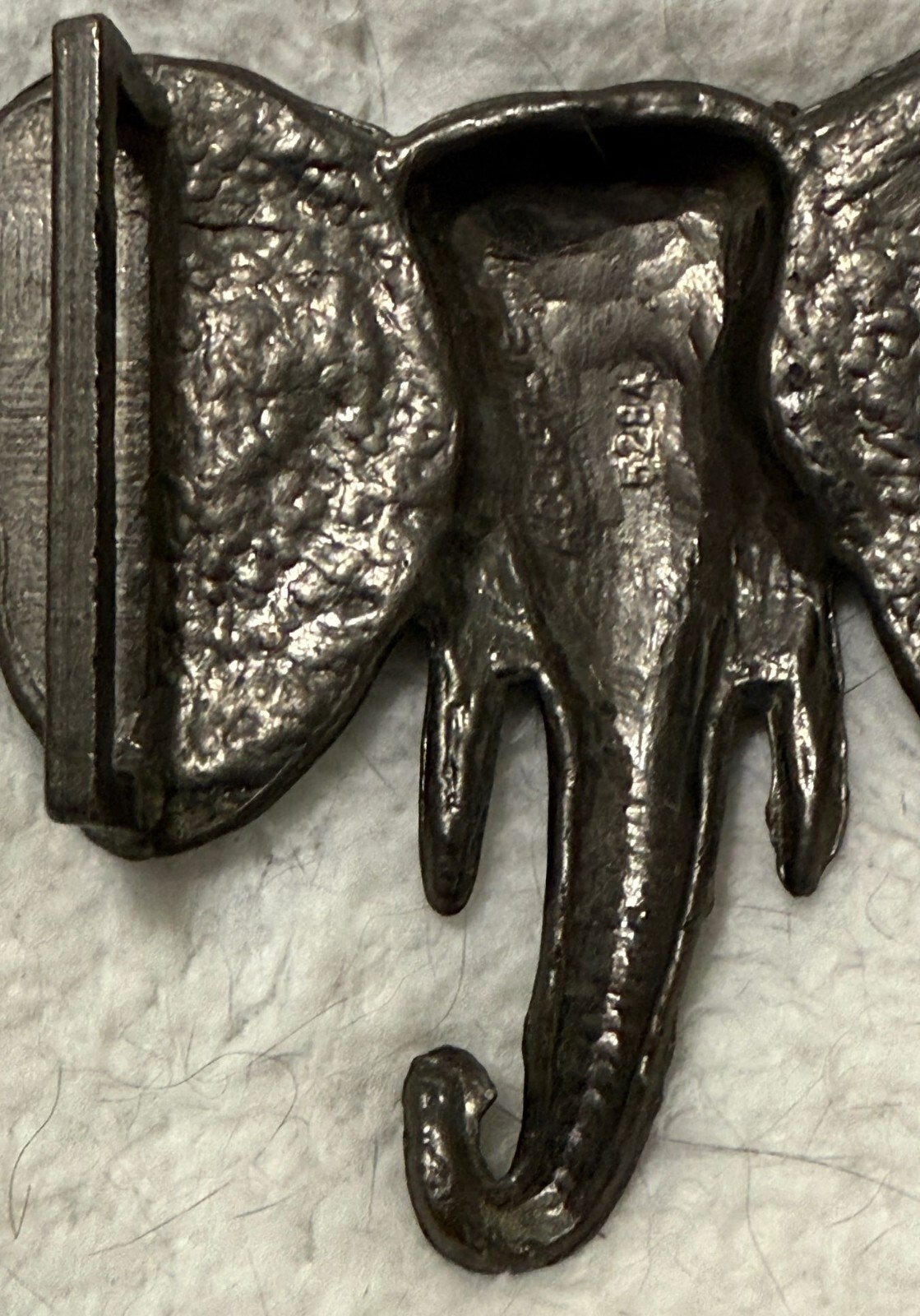 REDUCED Mammoth Solid Bronze or Brass Elephant He… - image 13