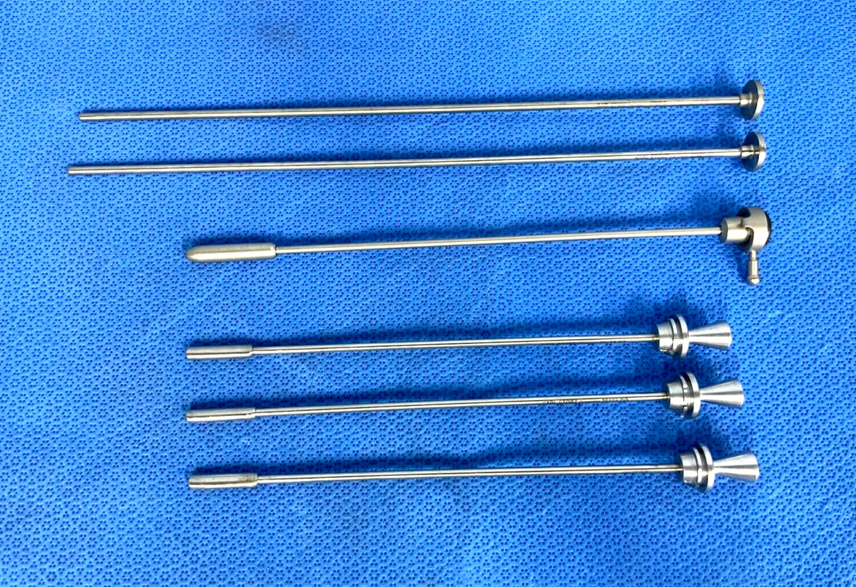 Karl Storz 27021 O (x2), 27040 OA, 26163 DO (x3) Obturators and