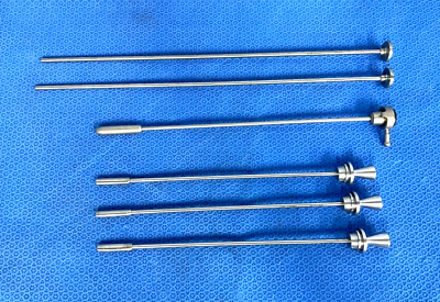 Karl Storz 27021 O (x2), 27040 OA, 26163 DO (x3) Obturators and