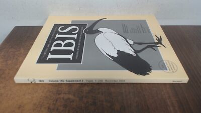 			British ornithologists union IBIS Vol 145, number 2 November 2004		