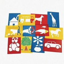 Everyday Essentials: 12-Piece Large Washable Plastic Object Set