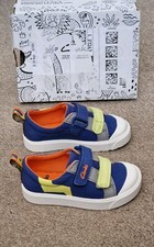 Image of Boys,Girls CLARKS shoes Size 5 F,infant,kids,NEW,EUR 21,trainers,pumps