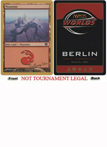 WorldChampionshipDecks2003⭐︎WolfgangEder Mountain (8th Edition 344 - Wolfgang Eder - 2003) World