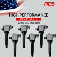 Set of 6 New Ignition Coil OEM for 2006-2008 Suzuki Grand Vitara  V6 2.7L UF562
