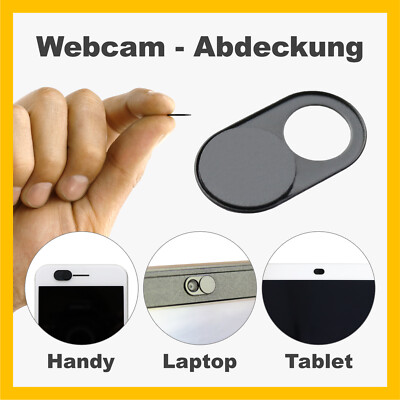 Kamera Abdeckung, Camera Cover, Metall, dünn für Handy Laptop Tablet Smartphone