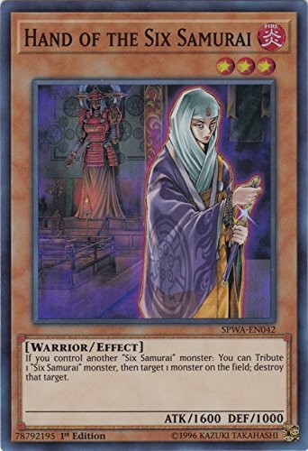 yugioh six samurai card sleeves Konami Official Legendary 50 count Tournament Legal Toys & Games Legendary Six Samurai Yu-Gi-Oh! Sleeve Legendary Six Samurai