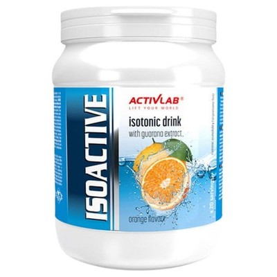 Activlab Isoactive Isotonisches Getränkepulver Elektrolyte Sport Orange 630 g