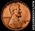 1938-D Lincoln Wheat Cent- Choice Gem Brilliant Uncirculated Luster #J4277