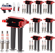 Upgraded 8x Ignition Coil Pack And 16x Iridium Spark Plug For 5.7l V8 Hemi Dodge
